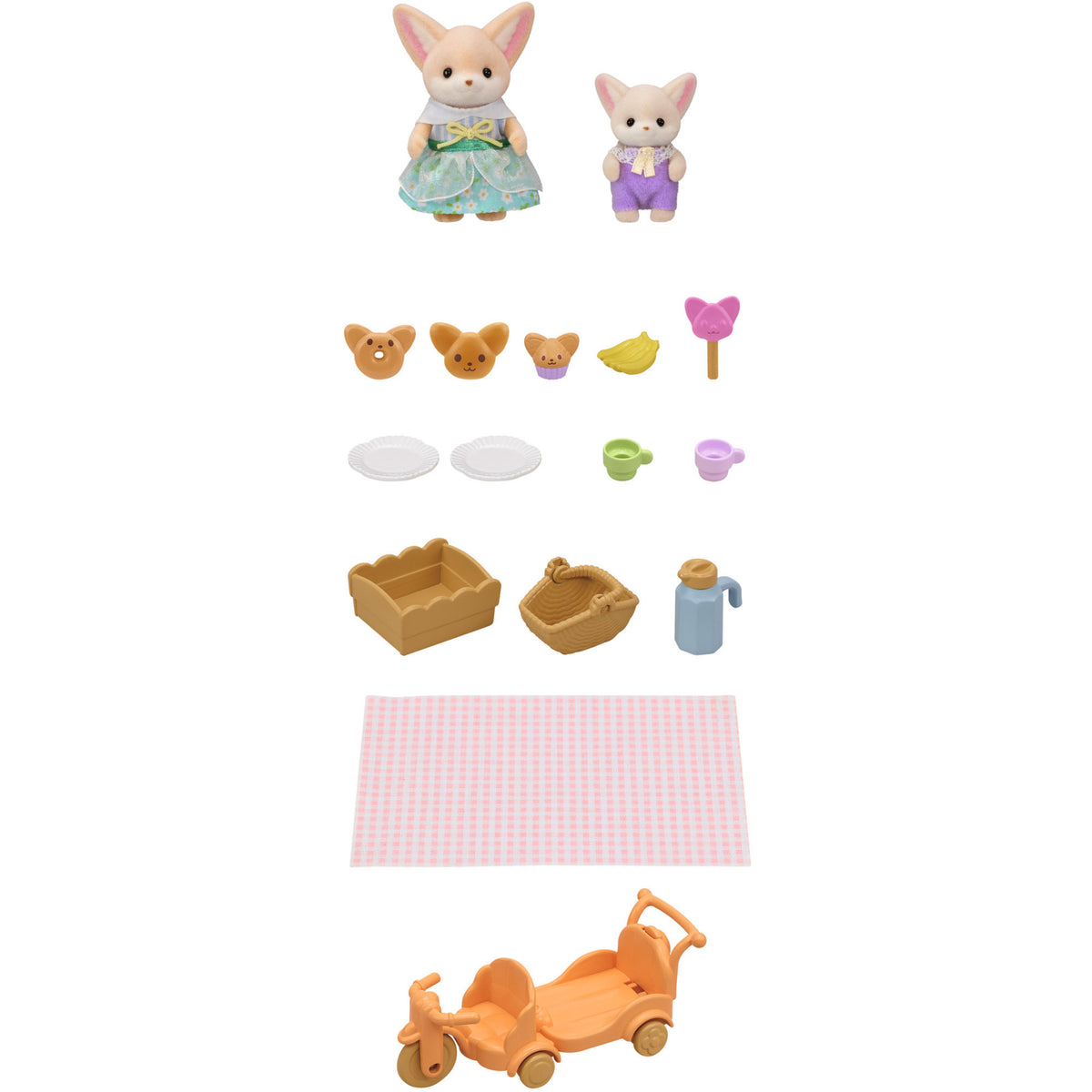 Sylvanian Families - Wüstenfuchs Picknick Set, Konstruktionsspielzeug