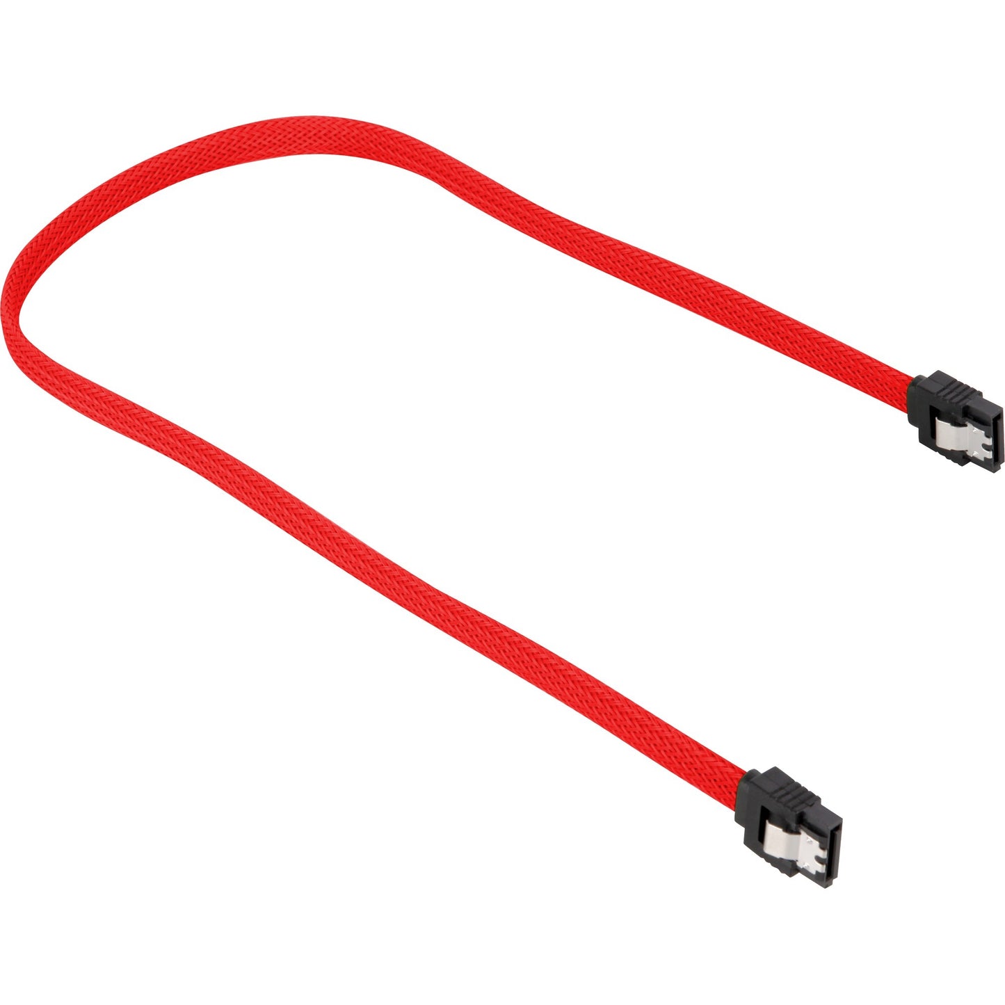 Sharkoon Sata III Kabel sleeve (rot, 30 cm)