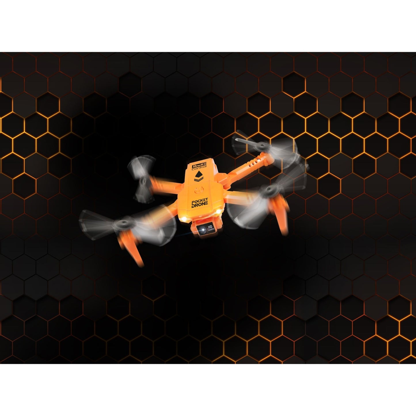 Revell RC Quadrocopter Pocket Drohne (orange/schwarz)