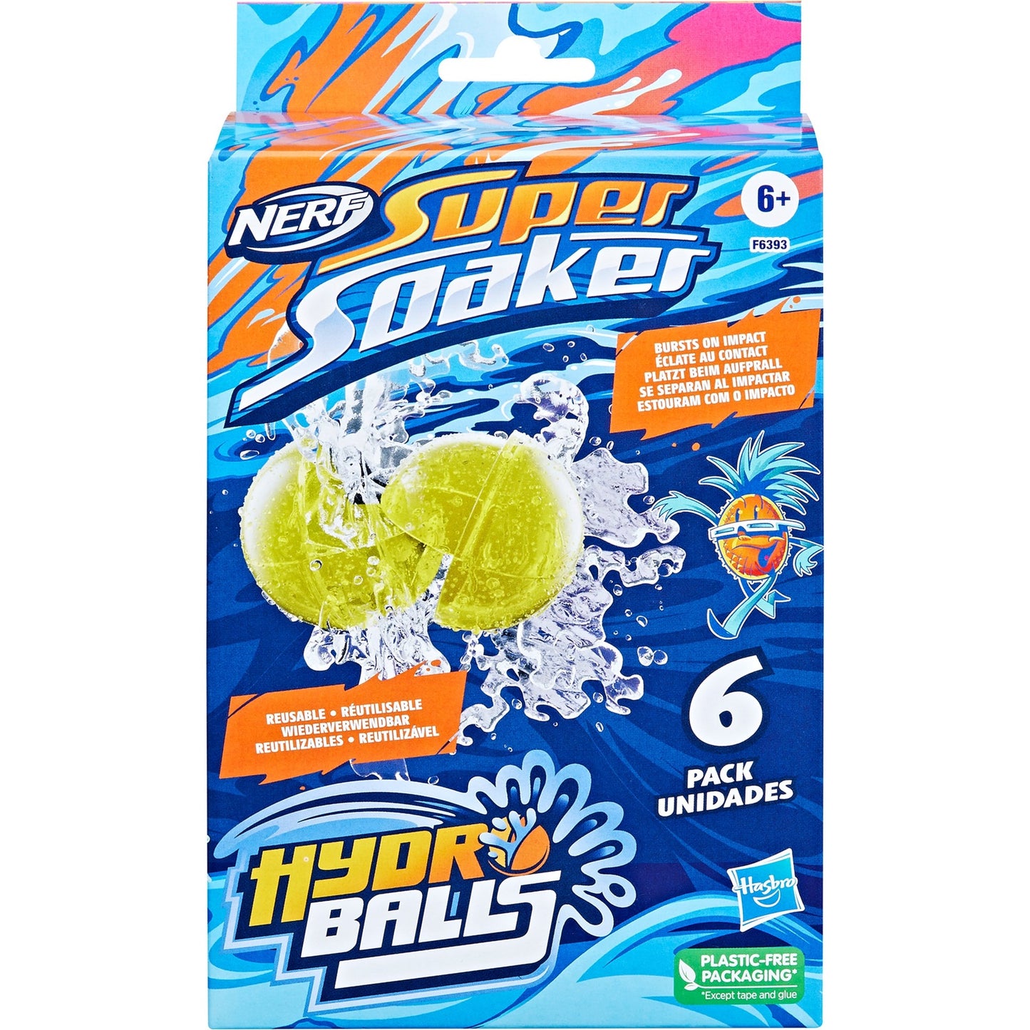 Hasbro Nerf Super Soaker Hydro Balls 6er-Pack