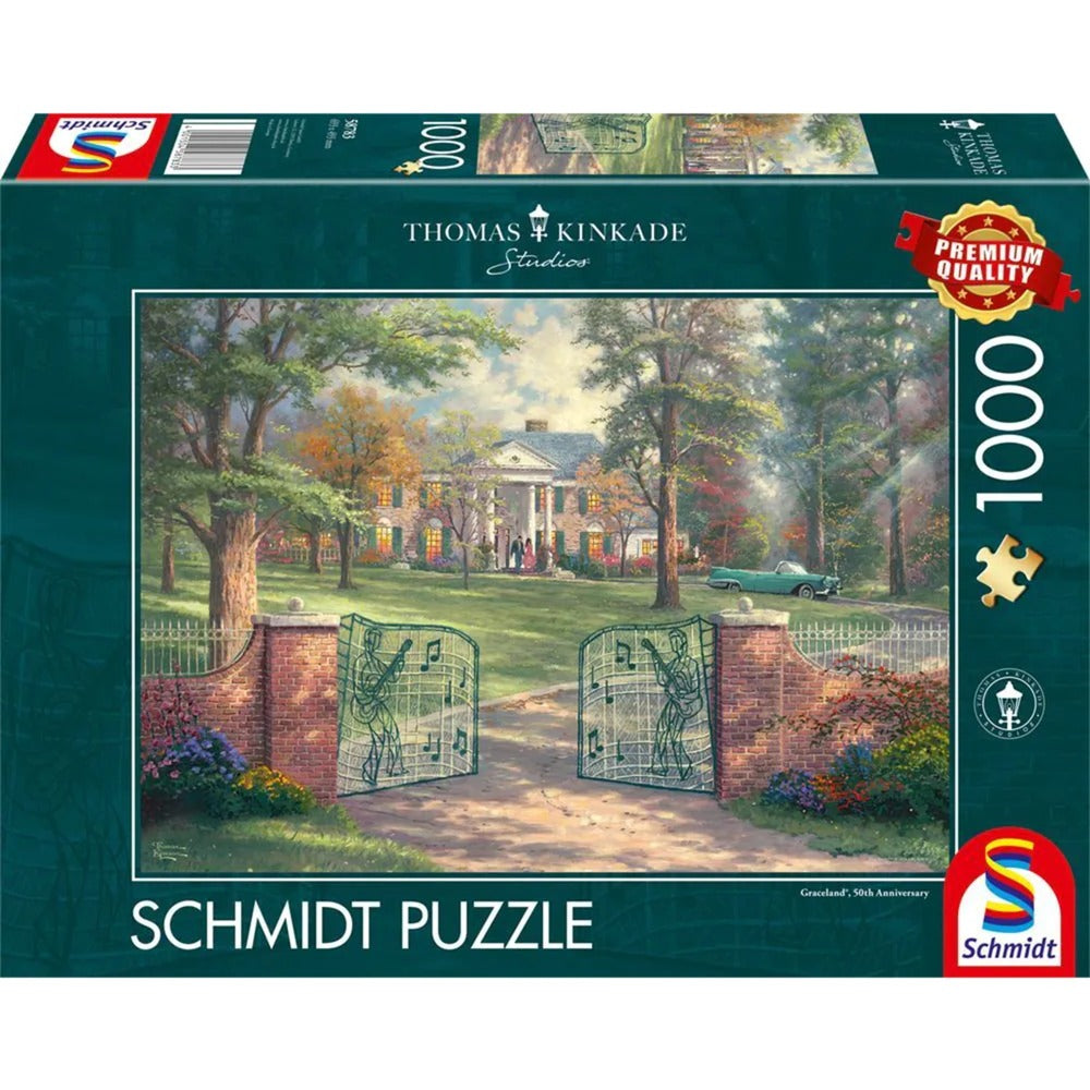 Schmidt Spiele Thomas Kinkade Studios: Graceland 50th Anniversary (1000 Teile)