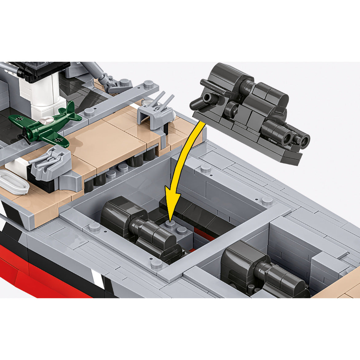 Battleship Bismarck, Konstruktionsspielzeug