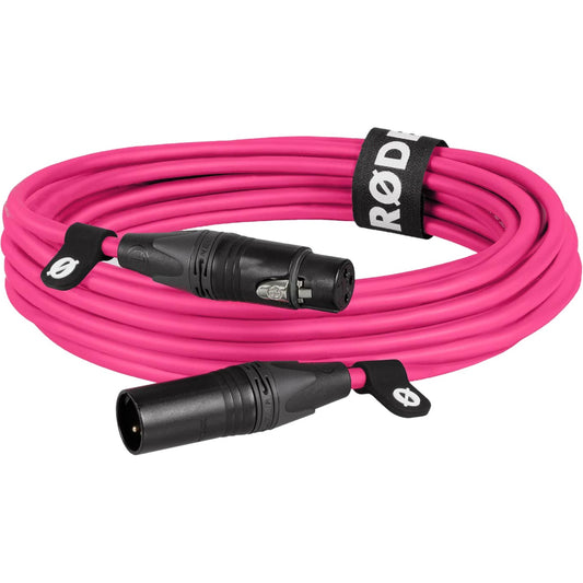 Premium XLR-Kabel XLR6M-P pink