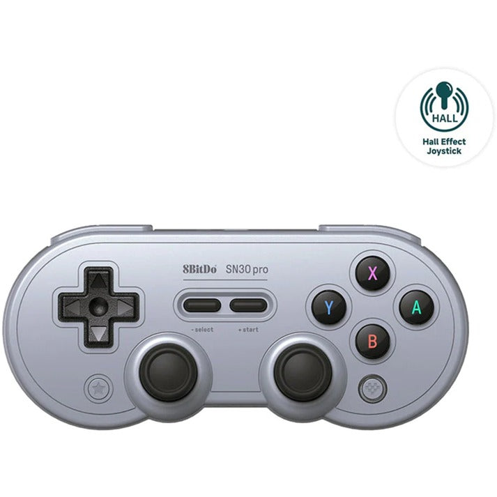 8BitDo SN30 Pro (grau, Hall Effect Joystick)