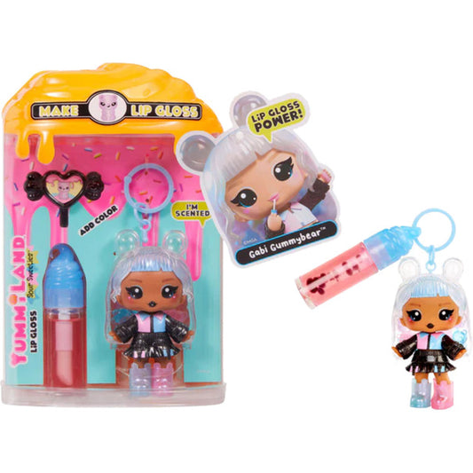 Yummiland Lip Gloss Doll Sour Sweeties - Gabi Gummybear, Puppe