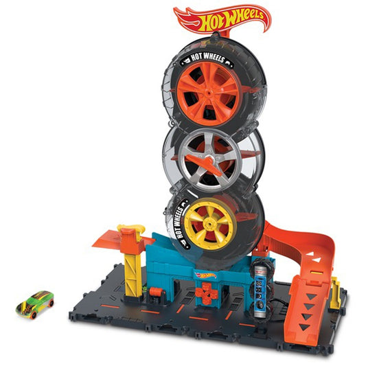 City Super Reifen Shop, Spielgebäude