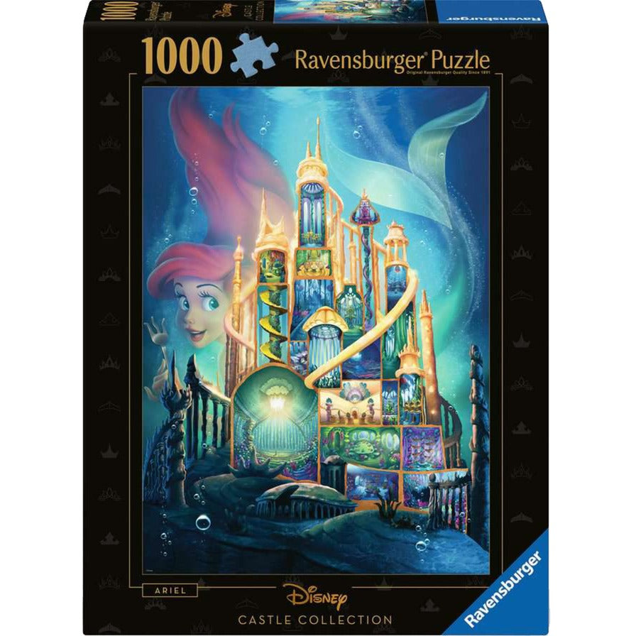 Ravensburger Puzzle Disney Castles: Arielle (1000 Teile)