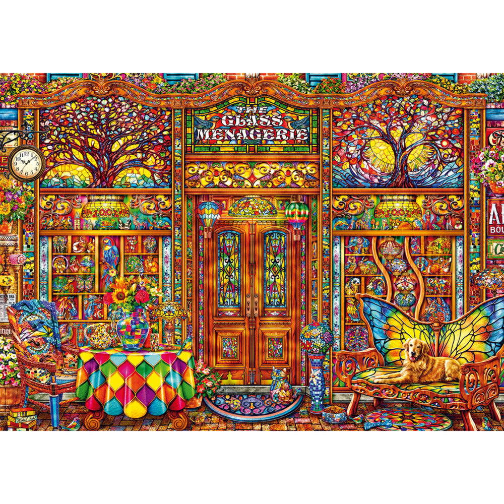 Michael Fishel: Glas-Menagerie, Puzzle