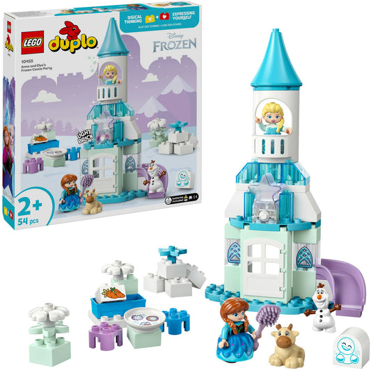 10455 DUPLO Disney Annas und Elsas Party im Eispalast, Konstruktionsspielzeug