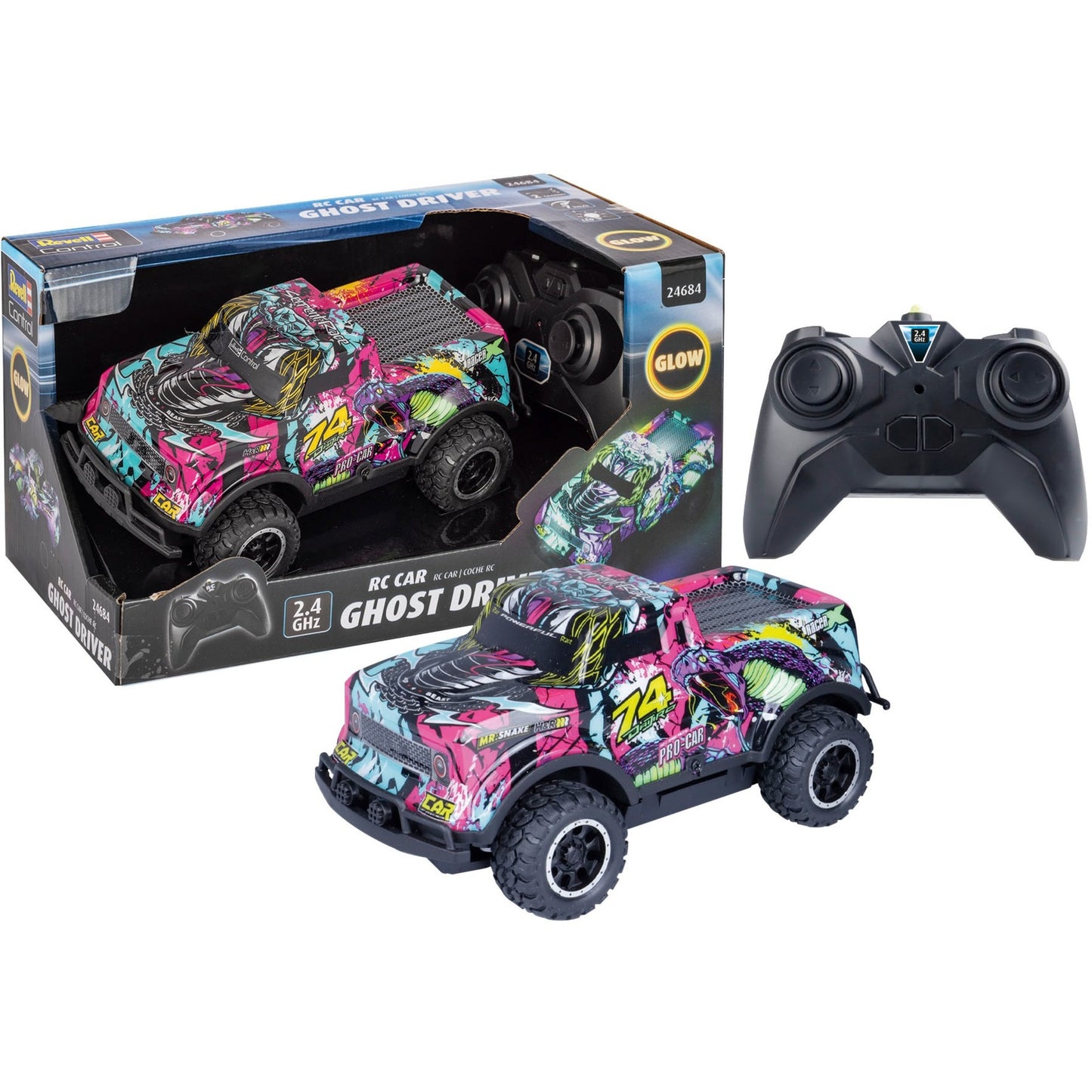 Revell RC Car Ghost Driver (Lila)