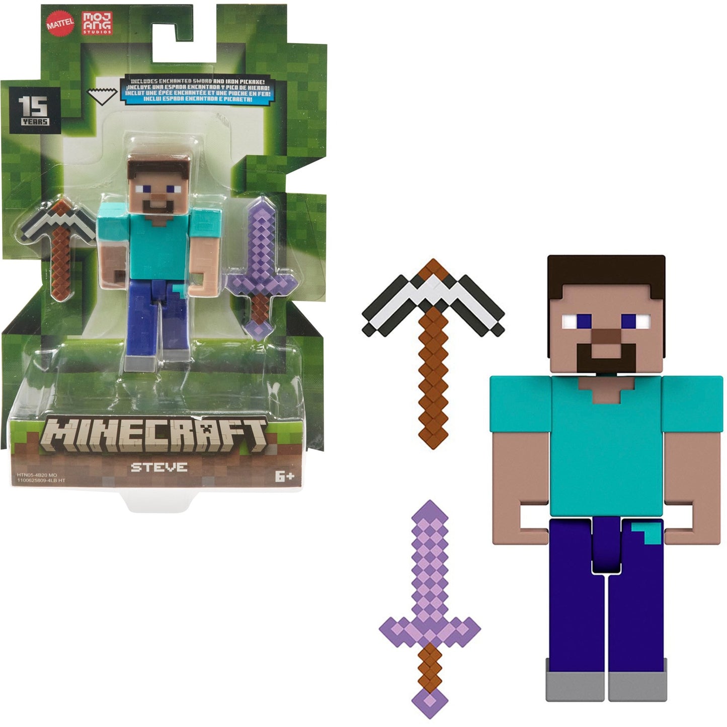 Mattel Minecraft 8 cm Figure Steve