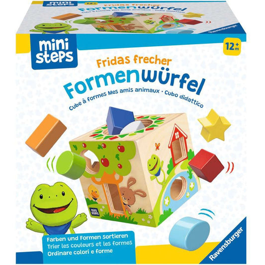 Ravensburger ministeps: Fridas frecher Formenwürfel, Geschicklichkeitsspiel