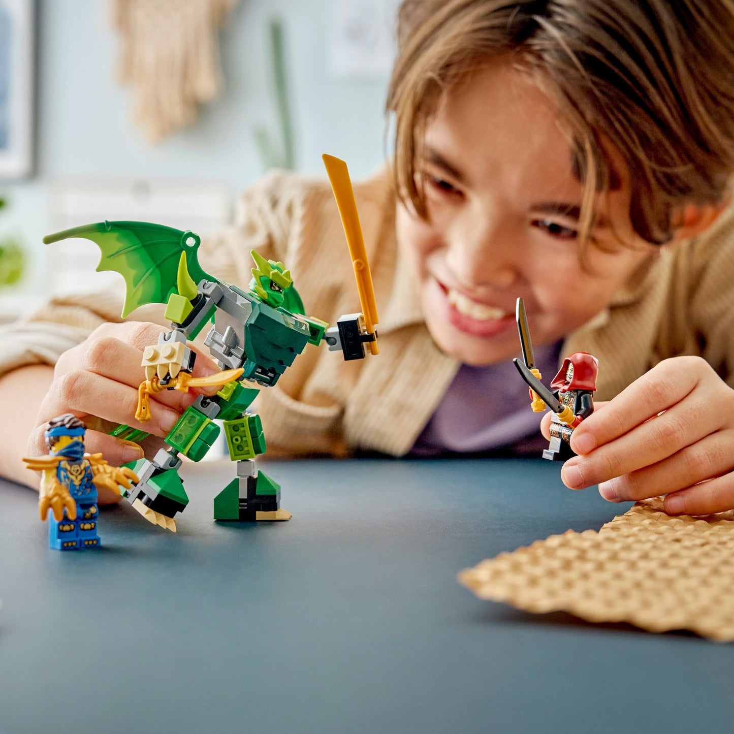 71862 Ninjago Lloyds Drachen-Mech Battle Set, Konstruktionsspielzeug