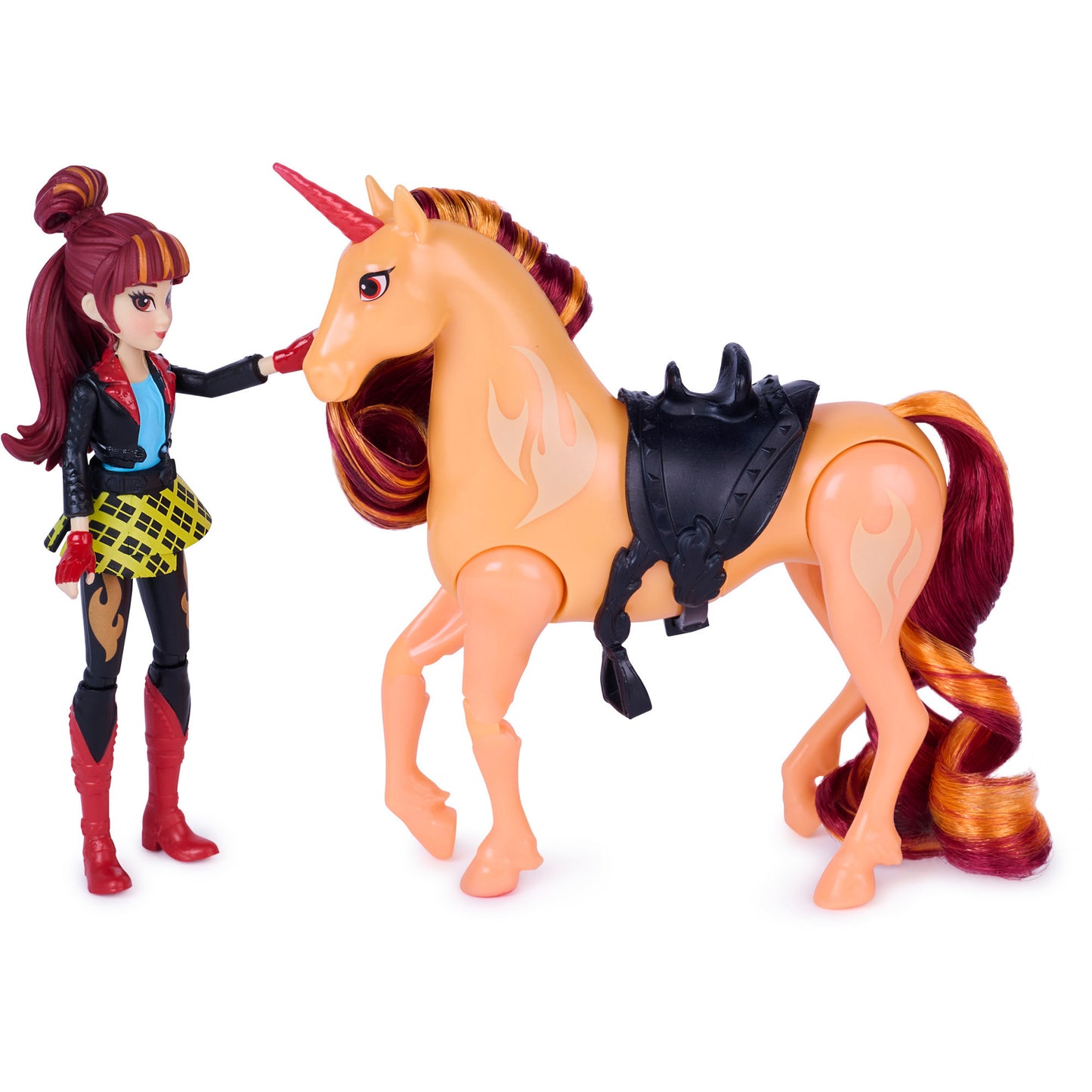 Unicorn Academy - Cinders Lagerfeuer-Set, Spielfigur