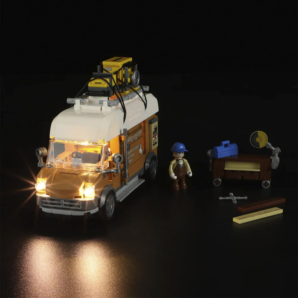 Tischlerei-Transporter, Konstruktionsspielzeug