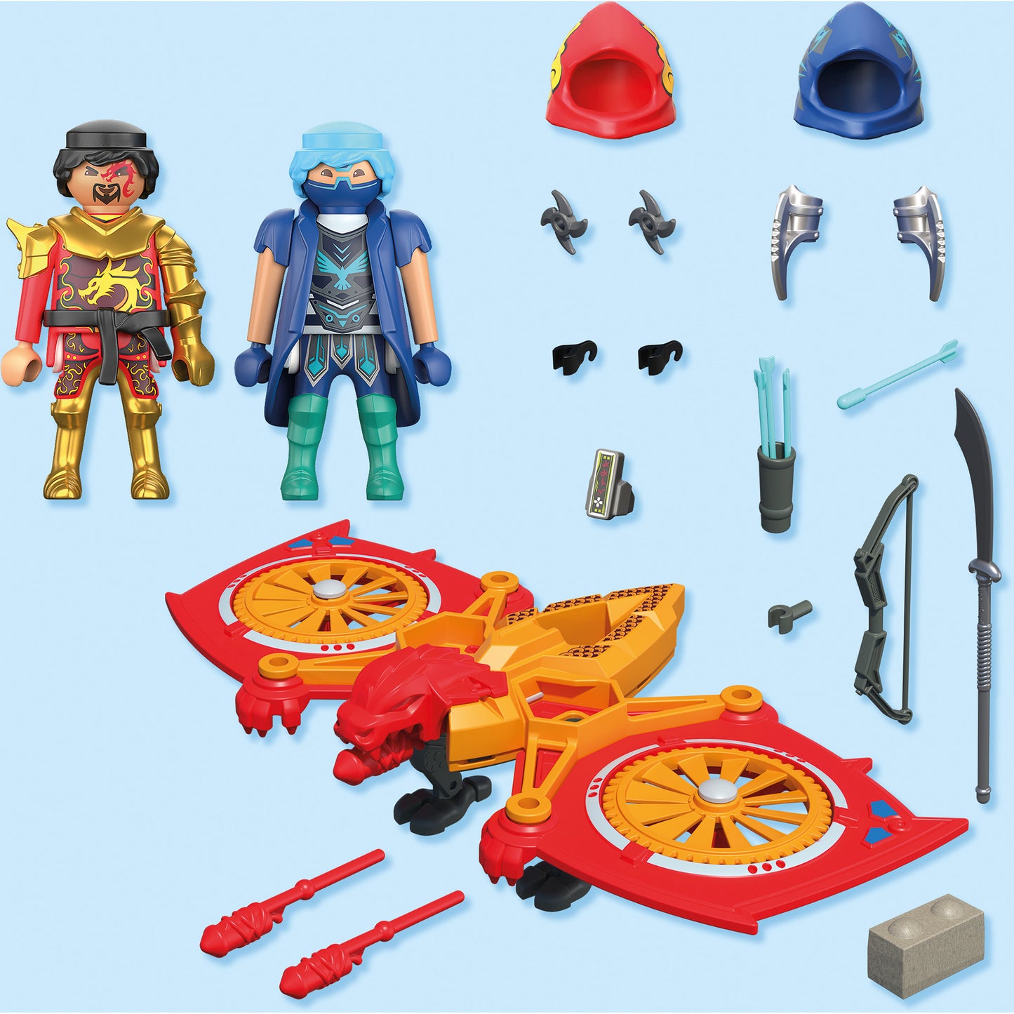 71833 Heroes: Helden-Drohne gegen bösen Ninja, Konstruktionsspielzeug