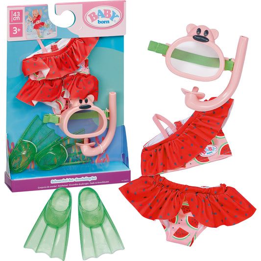 BABY born Schnorchel-Set 43cm, Puppenzubehör