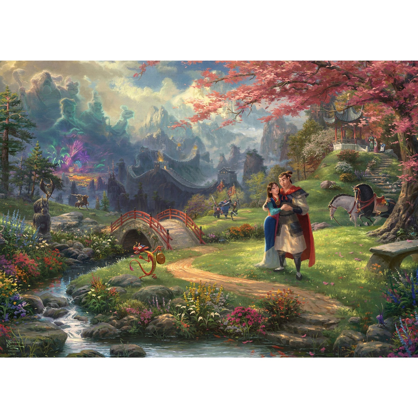 Schmidt Spiele Thomas Kinkade Studios: Disney - Mulan (1000 Teile)