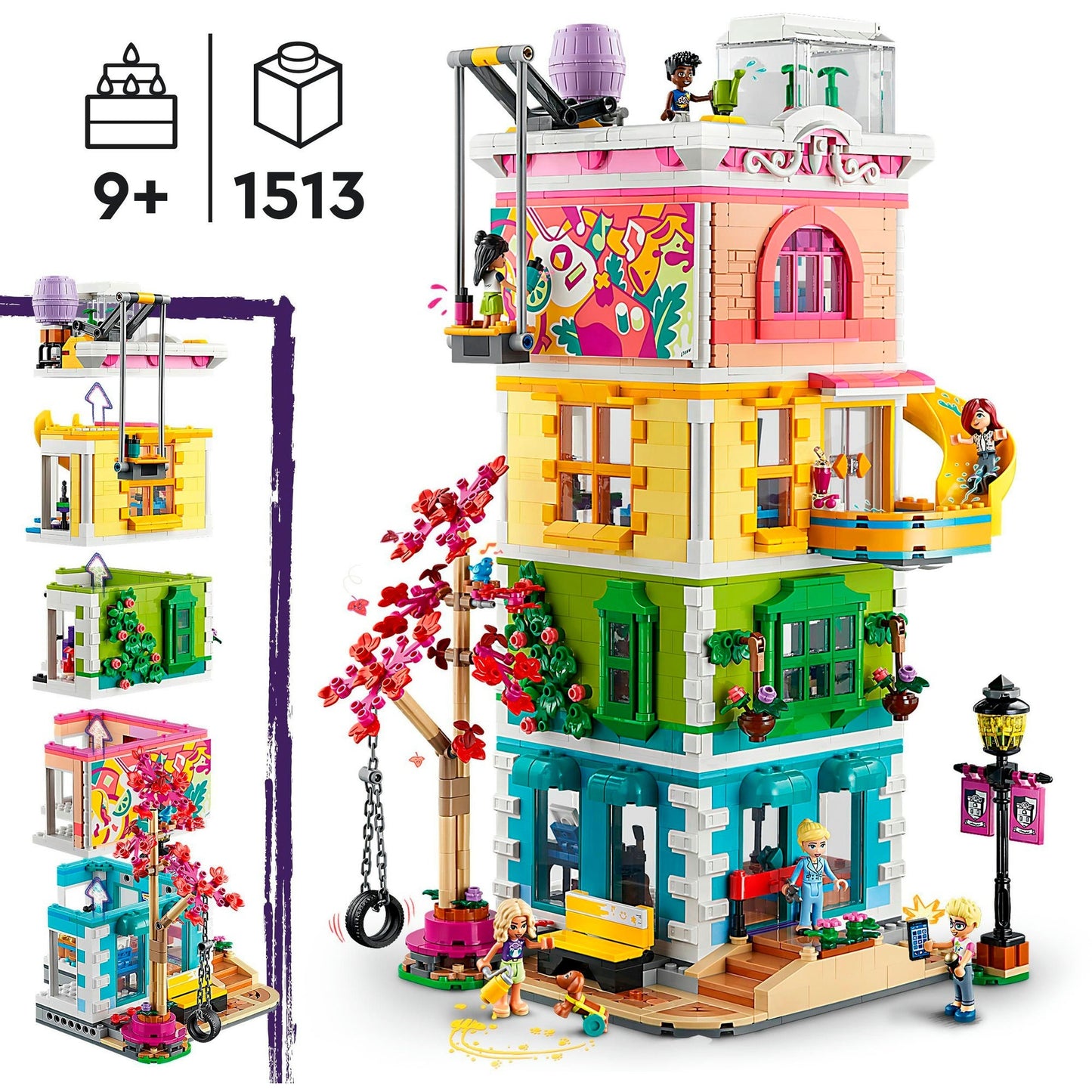 LEGO 41748 Friends Heartlake City Gemeinschaftzentrum, Konstruktionsspielzeug