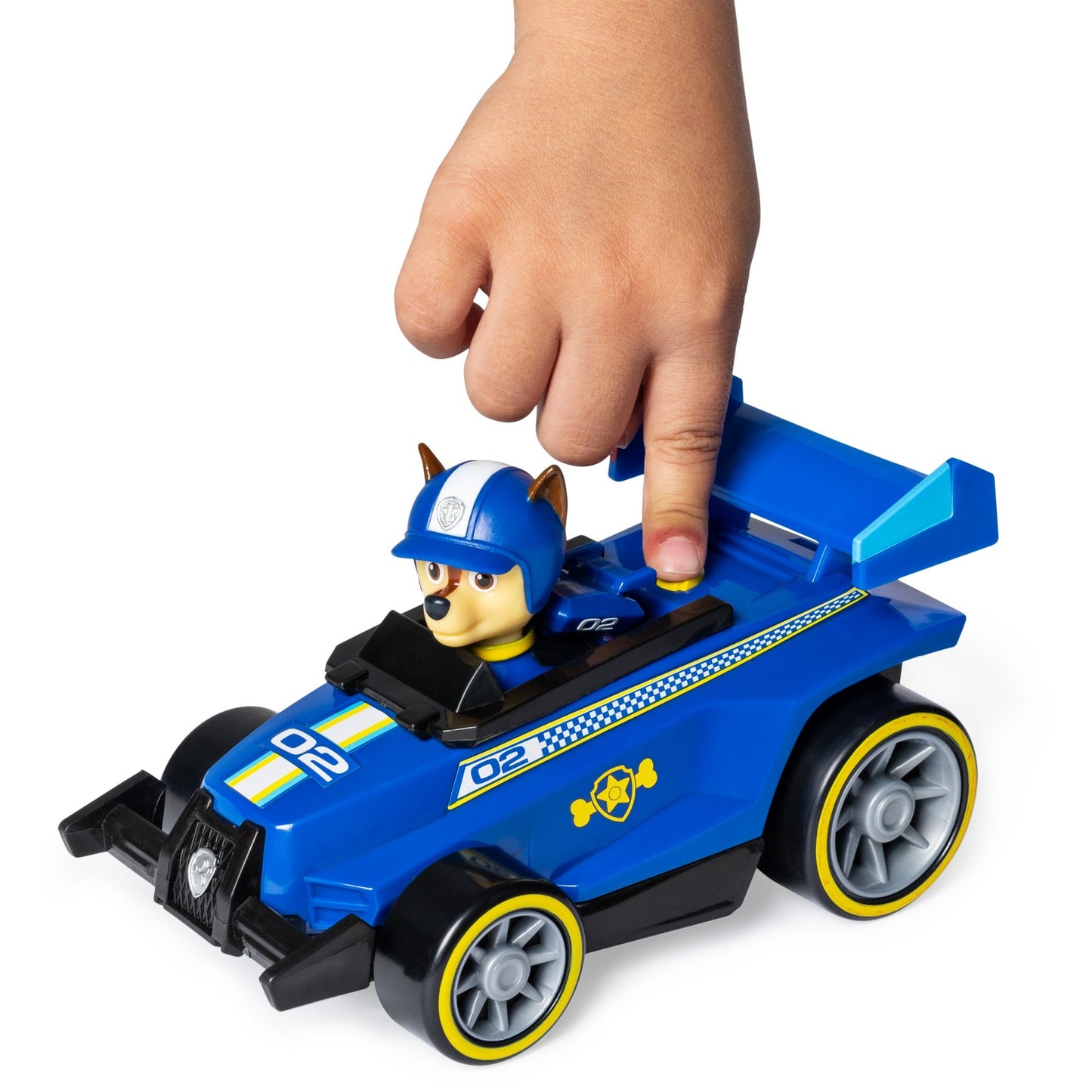 Spin Master Paw Patrol - Ready, Race, Rescue, Chases Race & Go Deluxe Basis Fahrzeug , Spielfahrzeug