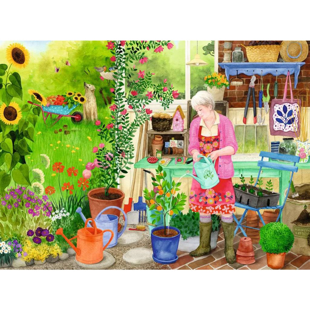 Feel Well & Puzzle - Gartenarbeit