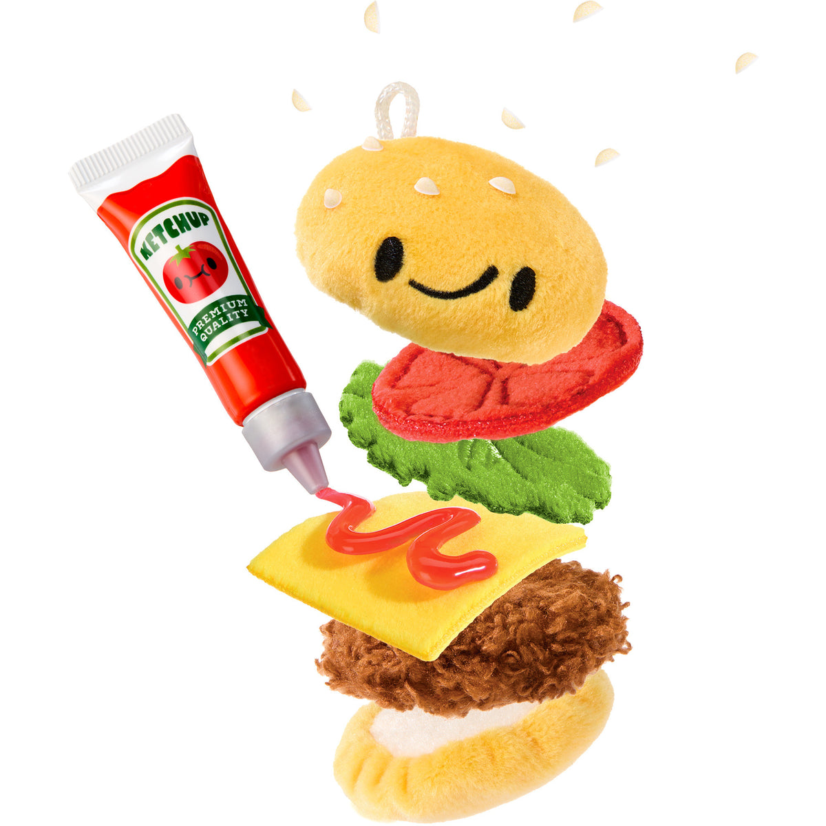 MGA's Miniverse - Make It Mini Plush DIY Food-Themed Plush Collectible Craft Kit, Basteln