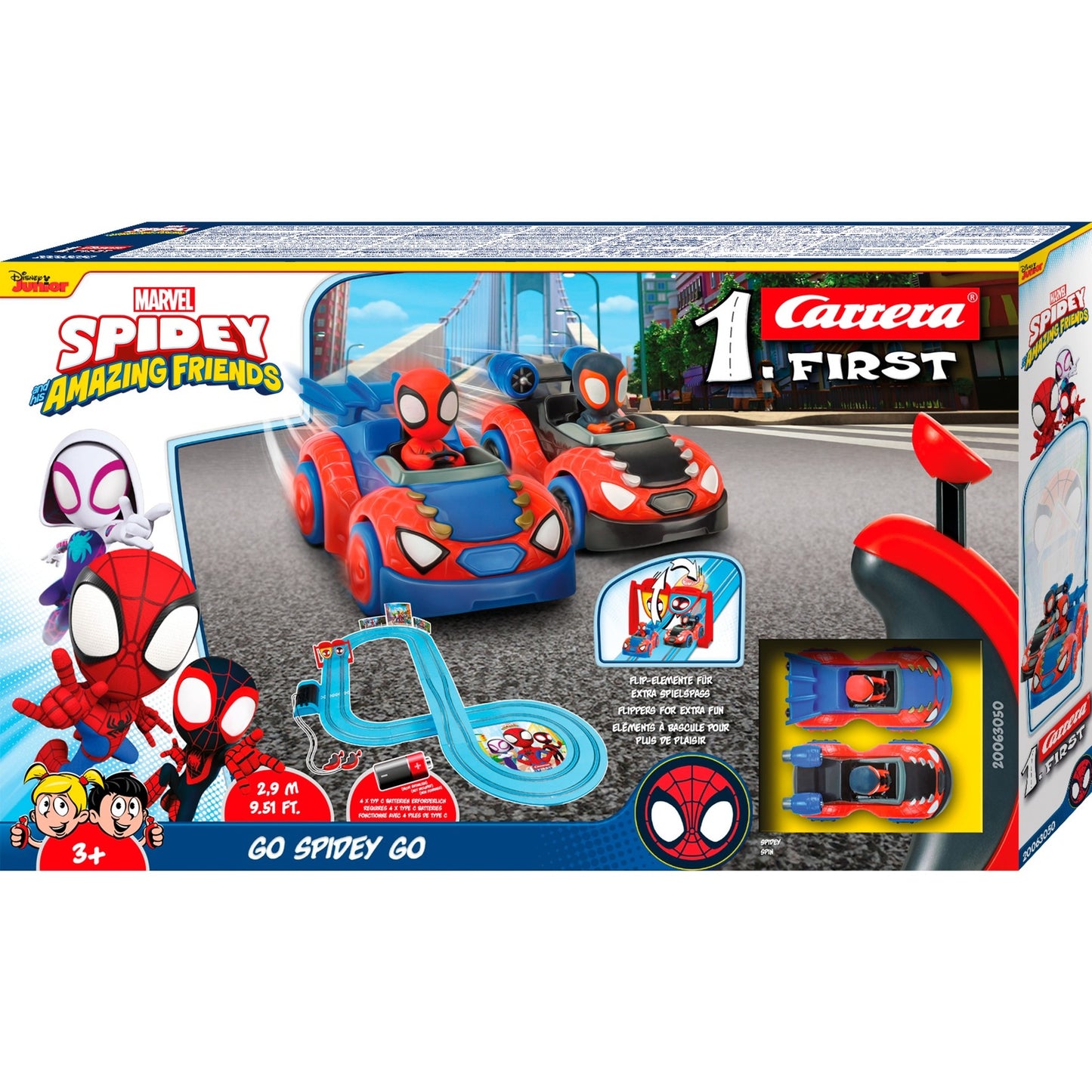 Carrera FIRST Spidey - Go Spidey Go!, Rennbahn