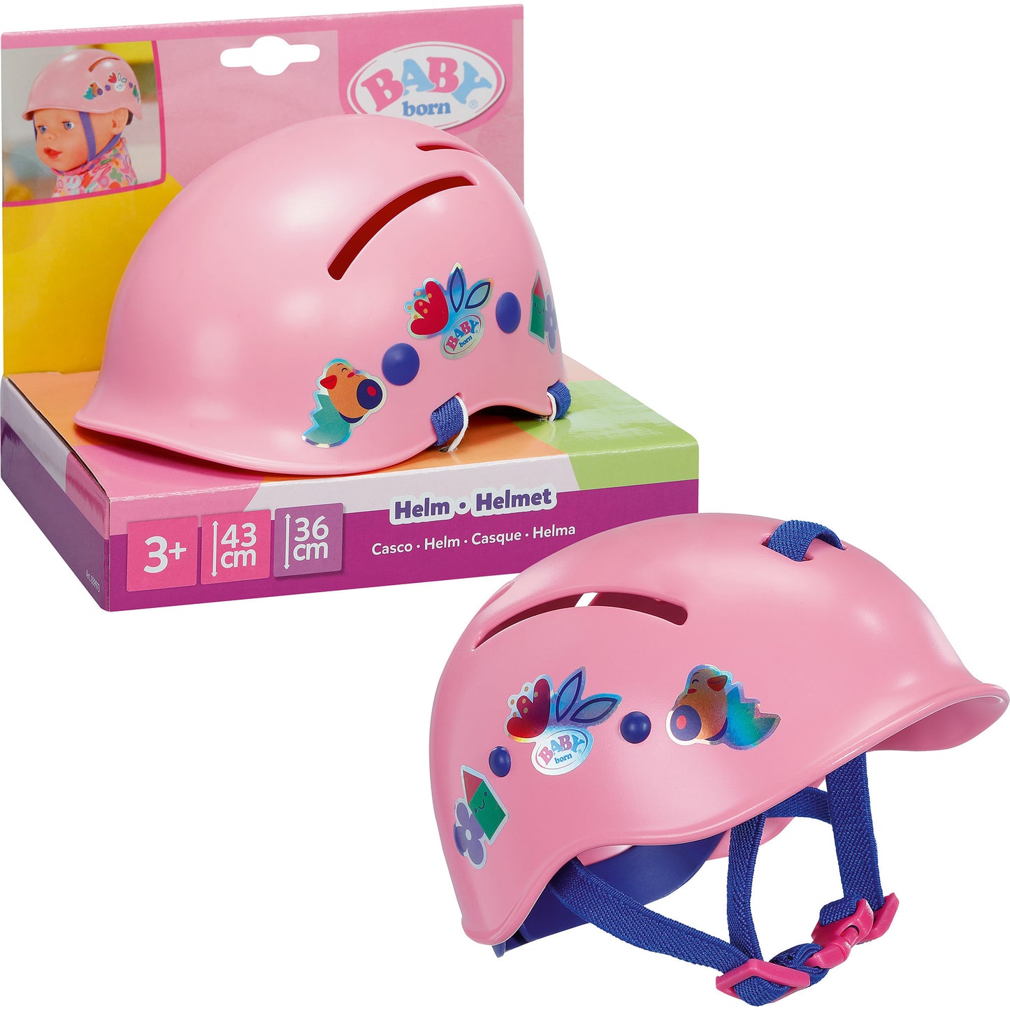 BABY born Helm 43cm, Puppenzubehör