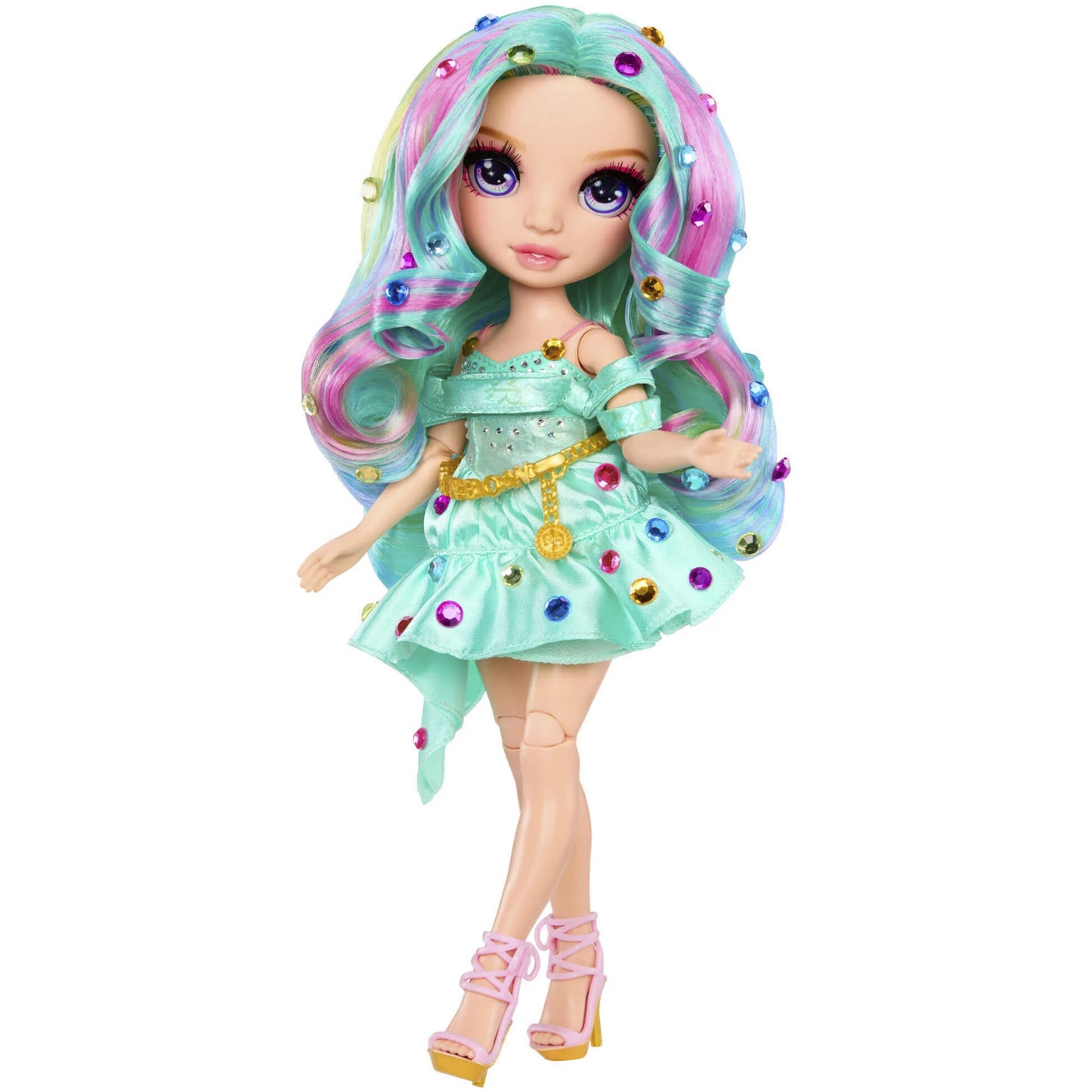 Rainbow High Be Dazzling Fashion Dolls - Celine Turquoise, Puppe