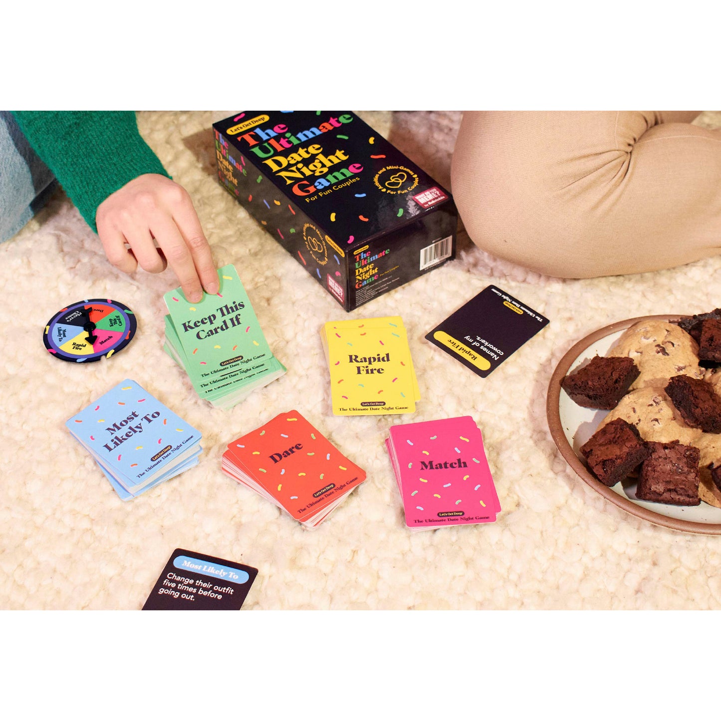 Let's Get Deep - The Ultimate Date Night Game, Kartenspiel