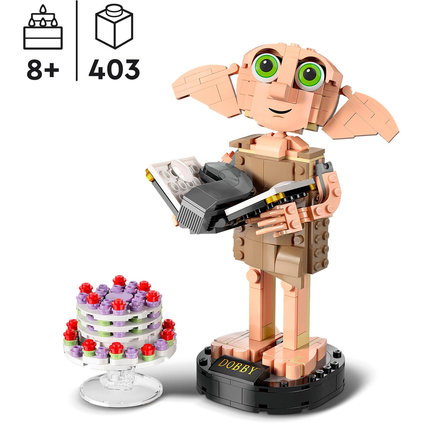 LEGO 76421 Harry Potter Dobby der Hauself, Konstruktionsspielzeug