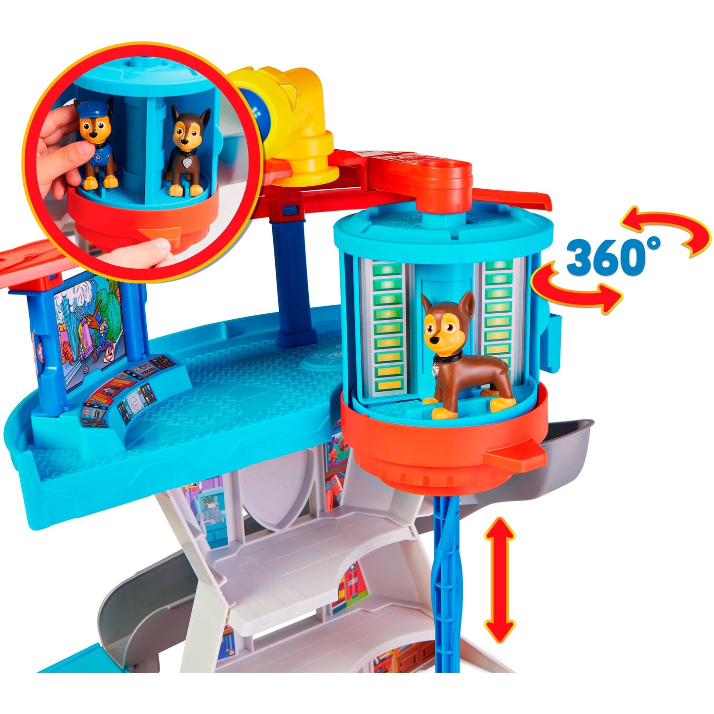 Spinmaster Paw Patrol - Lookout Tower Hauptquartier Spielset