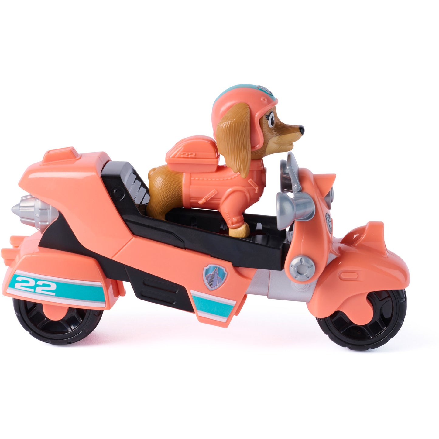 Paw Patrol - Liberty Rettungs-Motorrad mit Sammelfigur, Spielfahrzeug