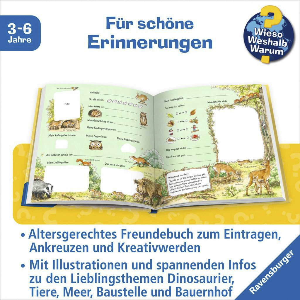 Wieso? Weshalb? Warum? - Meine Kindergarten-Freunde, Lernbuch