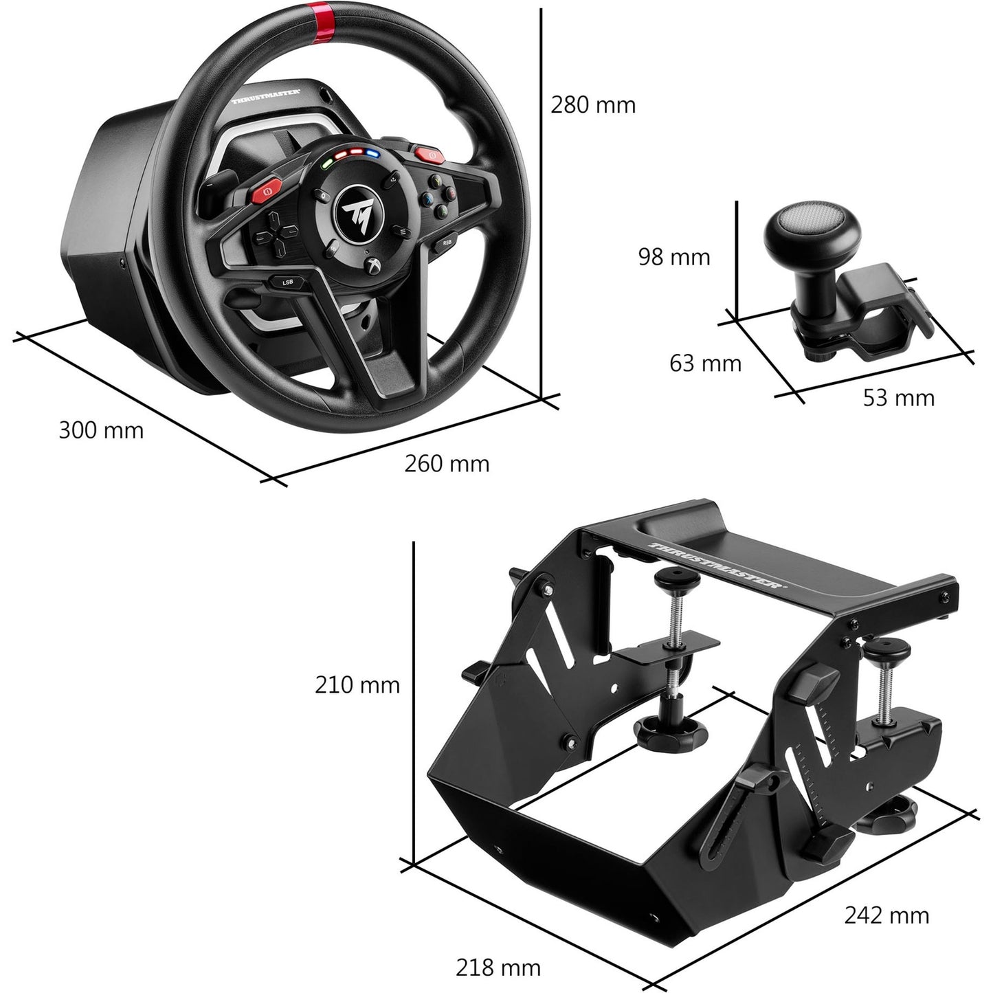 Thrustmaster T128 SimTask Pack (schwarz, für PC & Xbox)