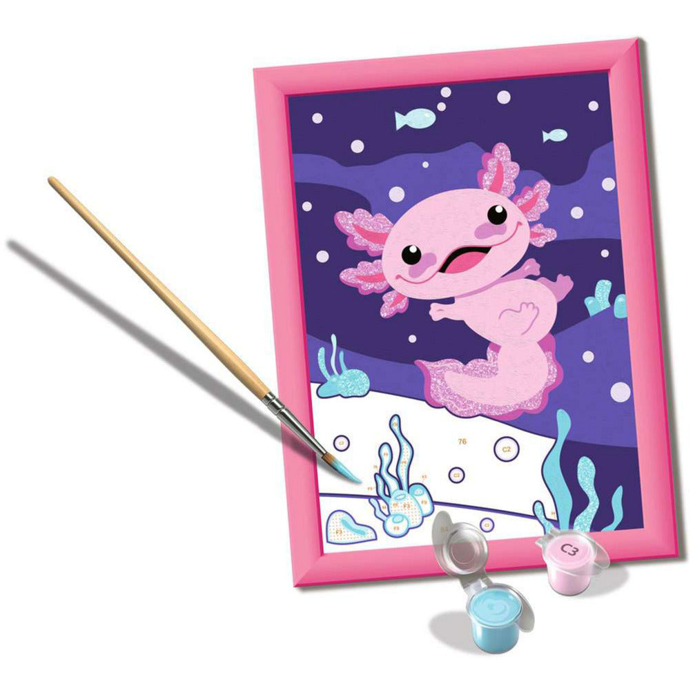 CreArt - Axolotl, Malen