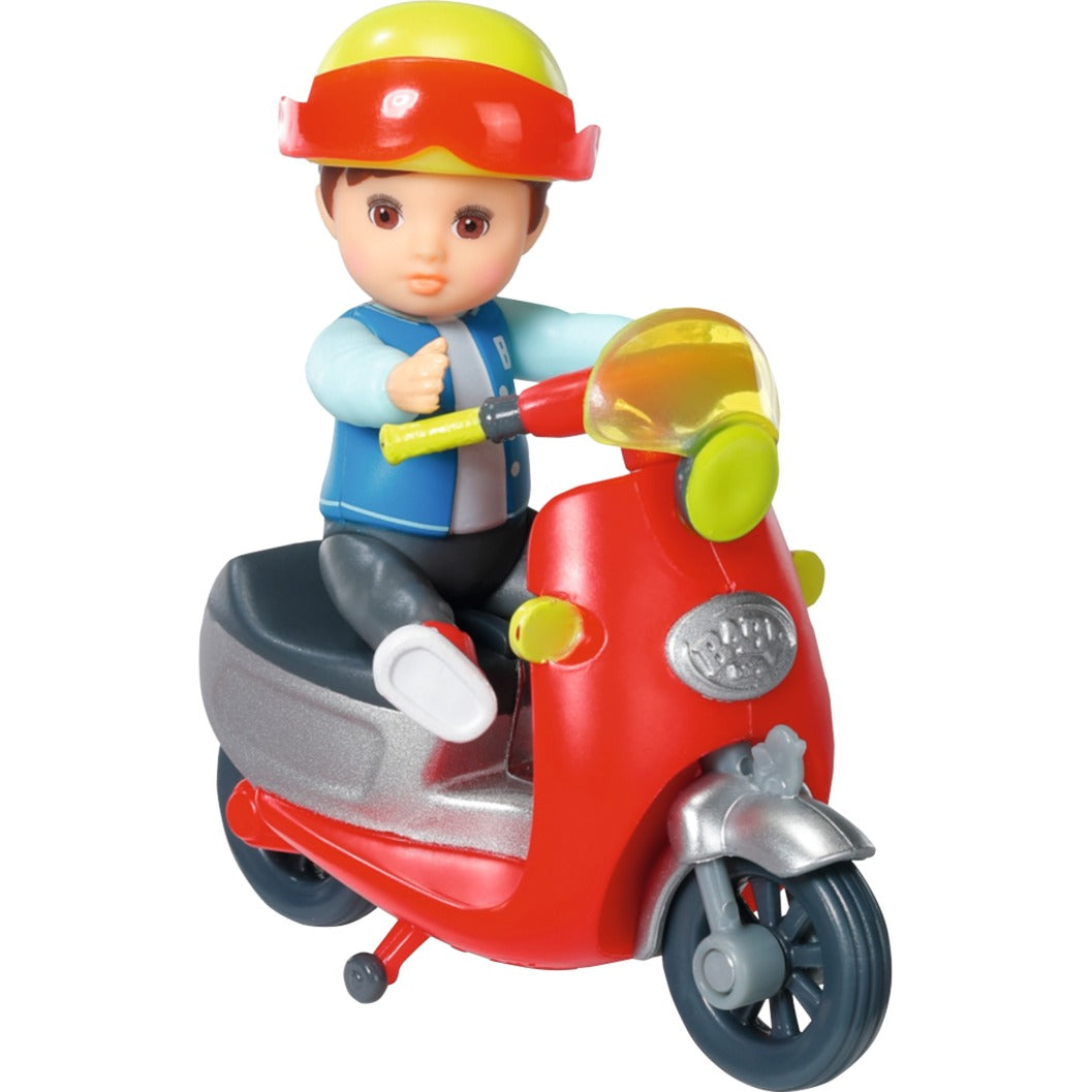 ZAPF Creation BABY born® Minis - Playset Simon mit Scooter