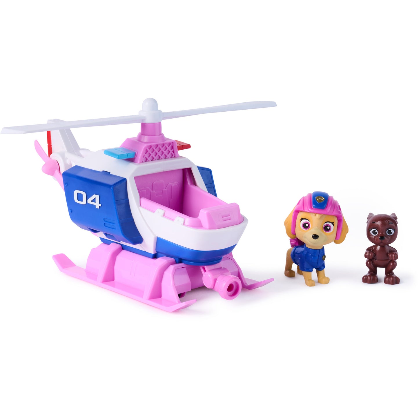 Paw Patrol - Search & Rescue: Skyes Rettungs-Helikopter mit 2 Figuren, Spielfahrzeug