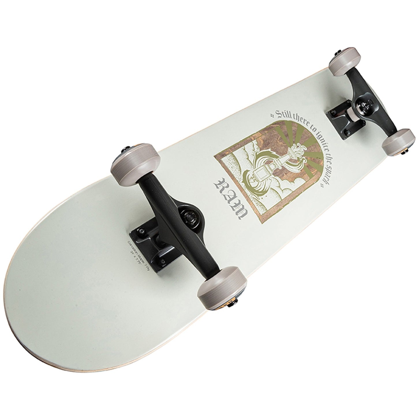 RAM Skateboard Ligat bright (beige/braun)