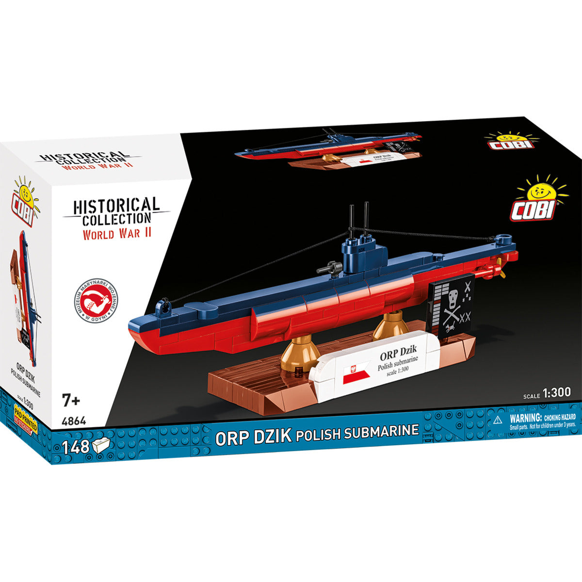 ORP Dzik Polish Submarine, Konstruktionsspielzeug