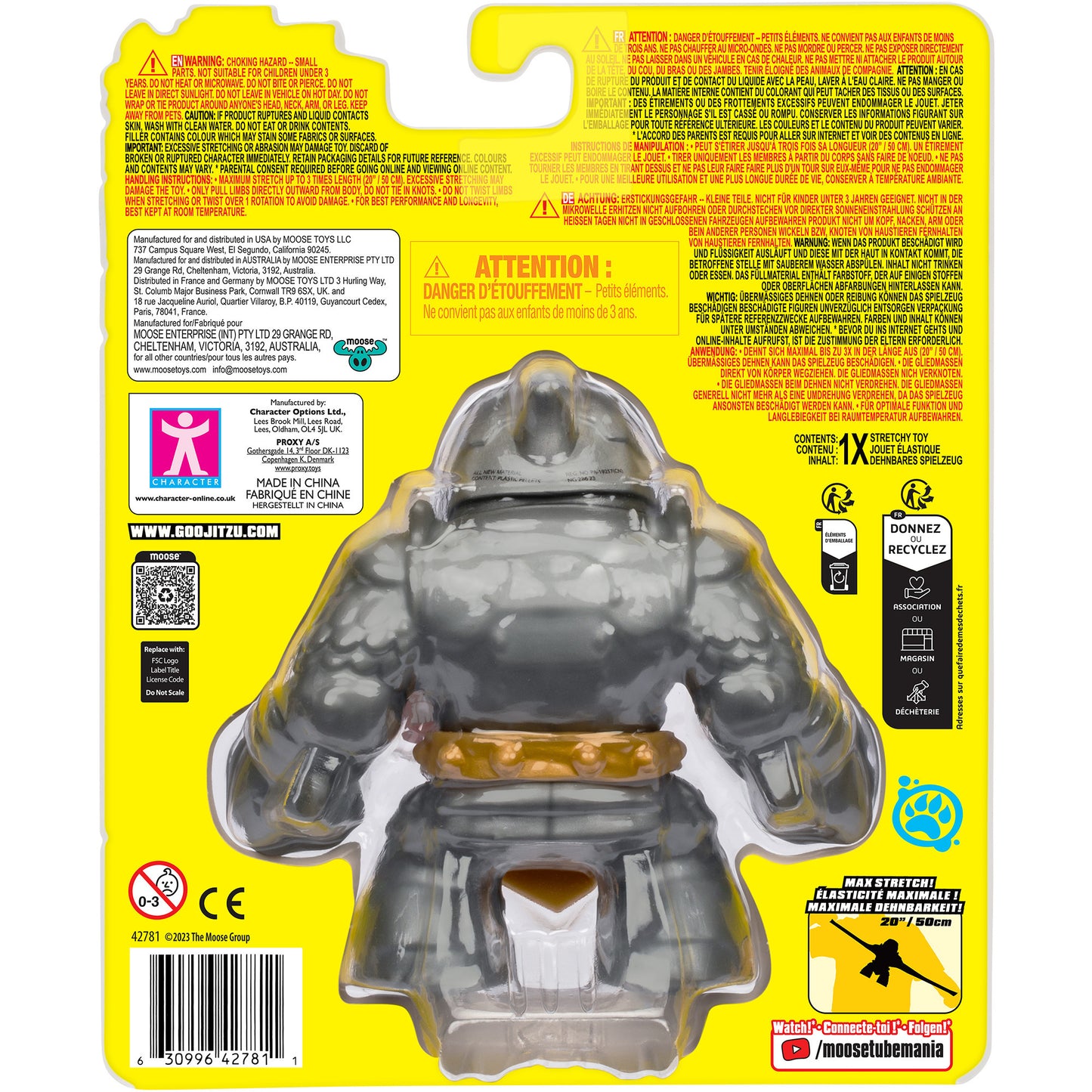 Heroes of Goo Jit Zu - Stretch Strikers S11 Heldenpack Thrash, Spielfigur