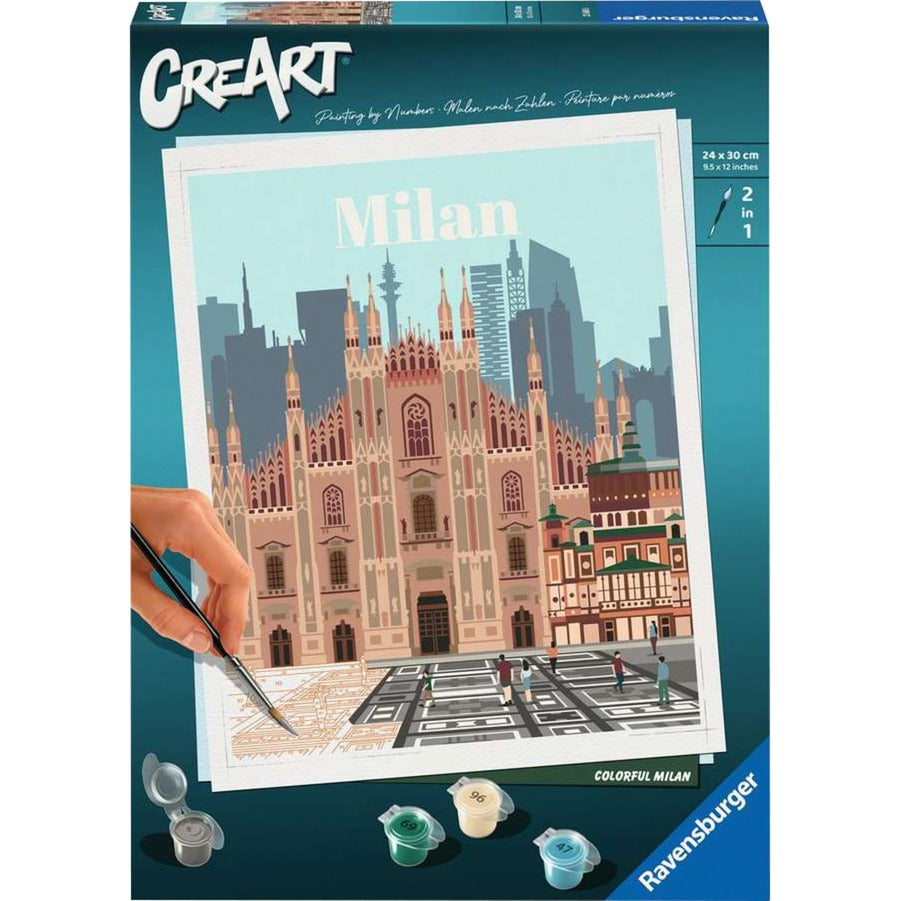 Ravensburger CreArt - Colorful Milan, Malen