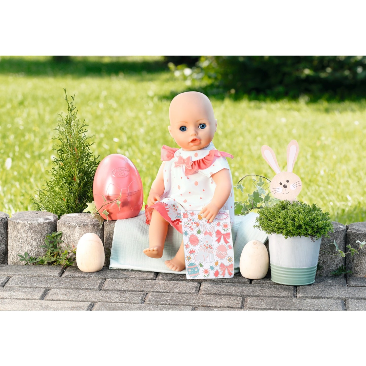 ZAPF Creation Baby Annabell® Osterkleid im Ei 43cm