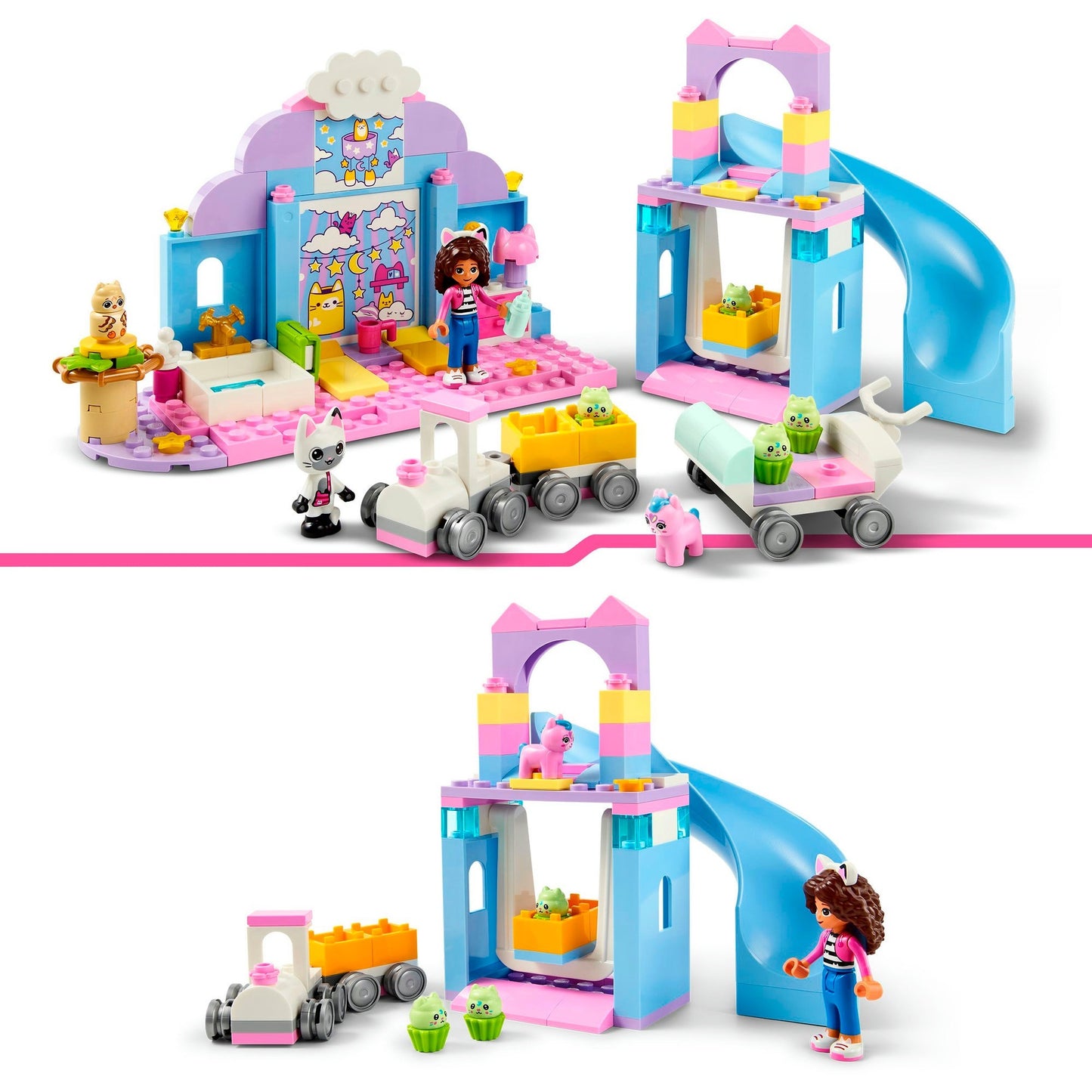 LEGO 10796 Gabby's Dollhouse Gabbys Kätzchen Öhrchen, Konstruktionsspielzeug