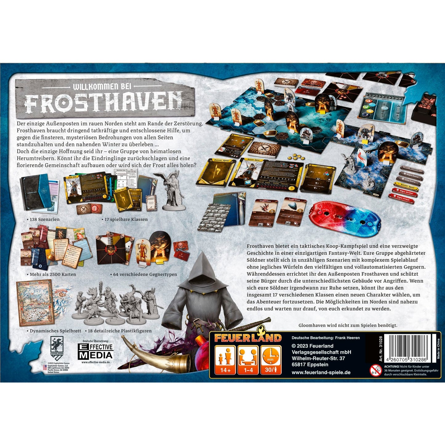 Pegasus Frosthaven, Brettspiel