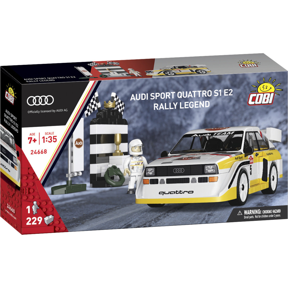 Audi Sport quattro S1 E2 Rally Legend (1985), Konstruktionsspielzeug
