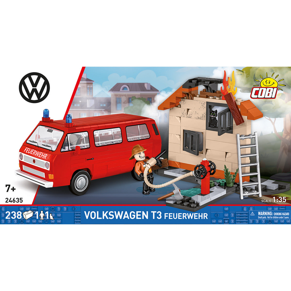 Volkswagen T3 Feuerwehr, Konstruktionsspielzeug