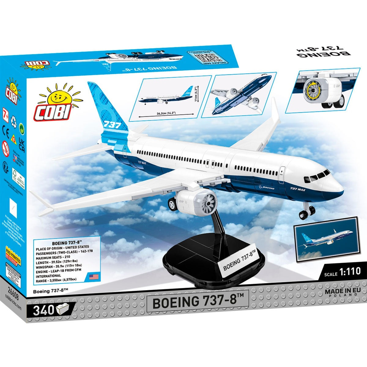 COBI Boeing 737-8, Konstruktionsspielzeug