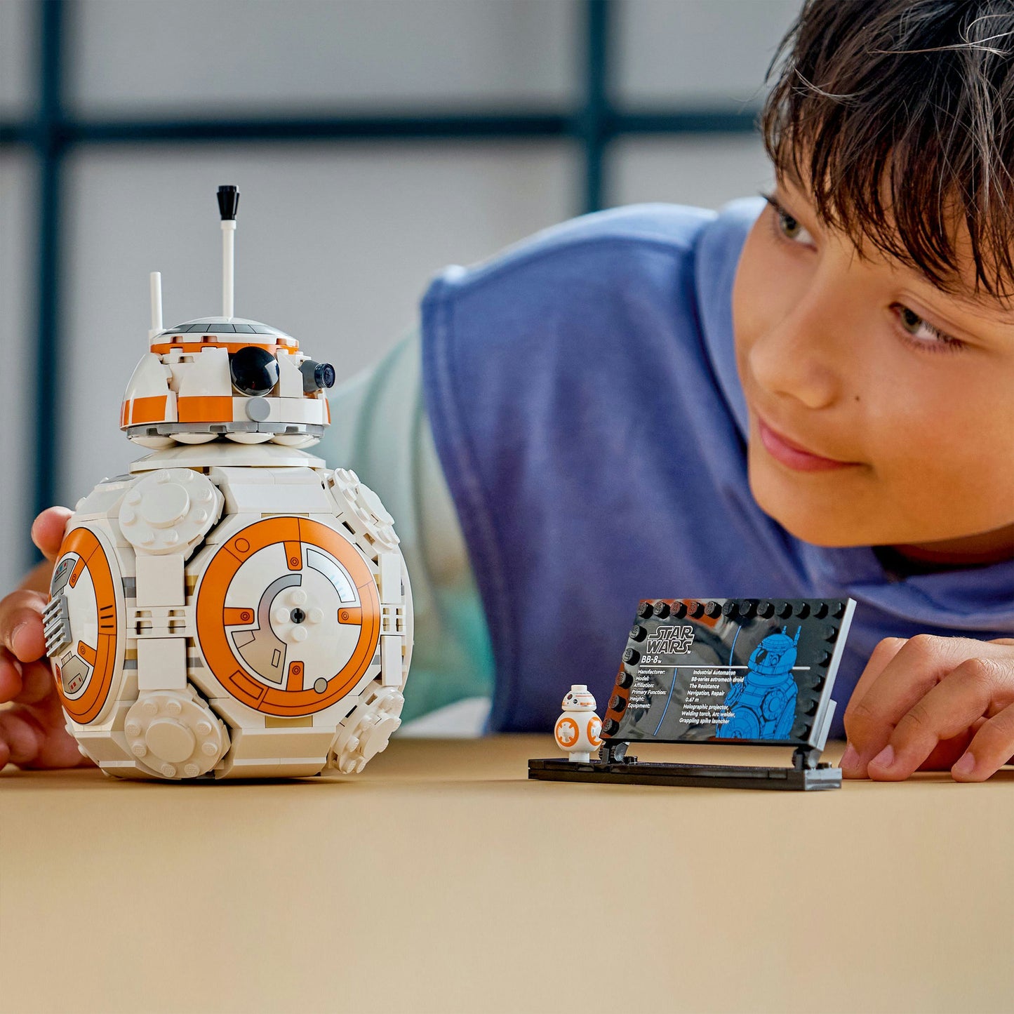 75452 Star Wars Der Astromech-Droide BB-8, Konstruktionsspielzeug