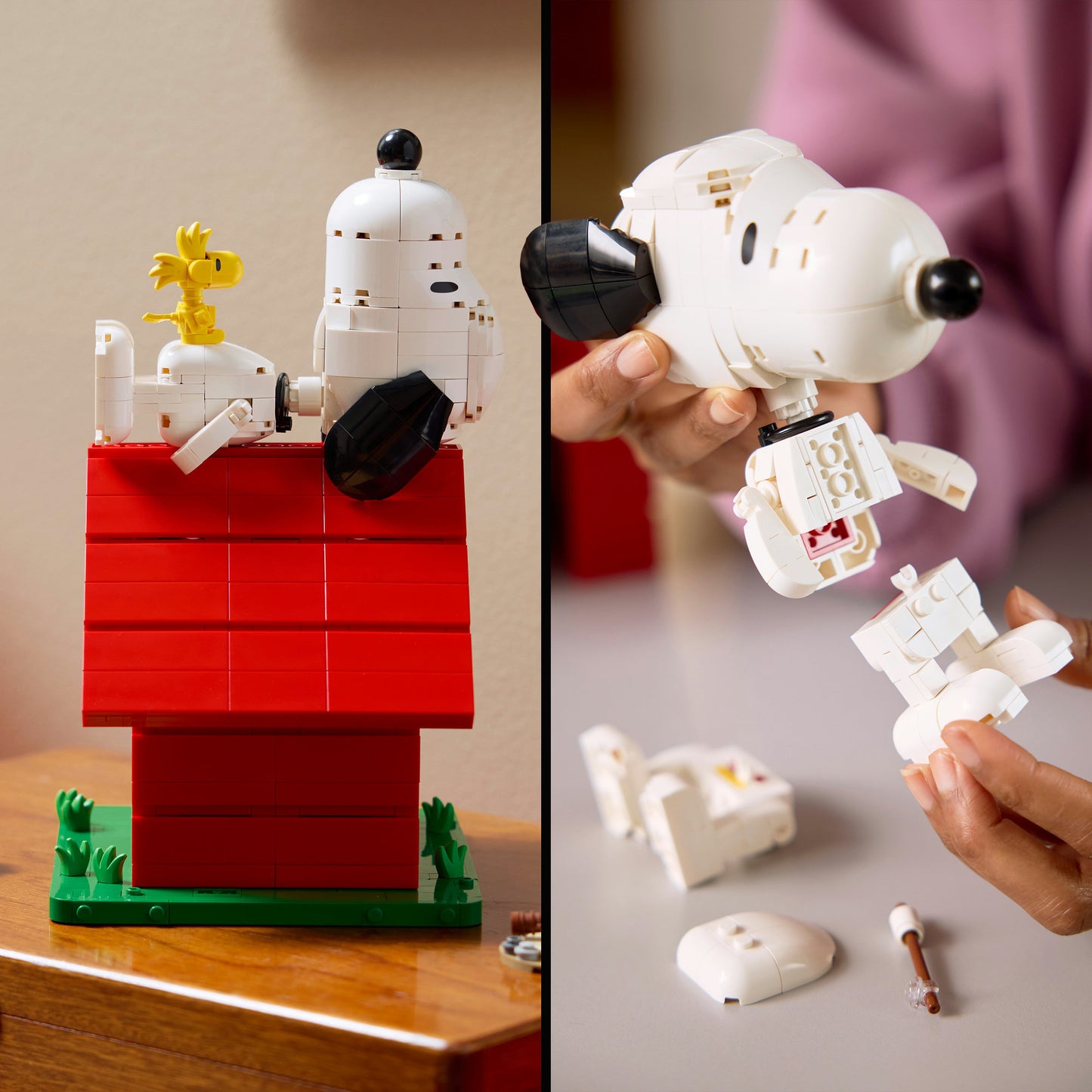 21368 Ideas Peanuts: Snoopys Hundehütte, Konstruktionsspielzeug